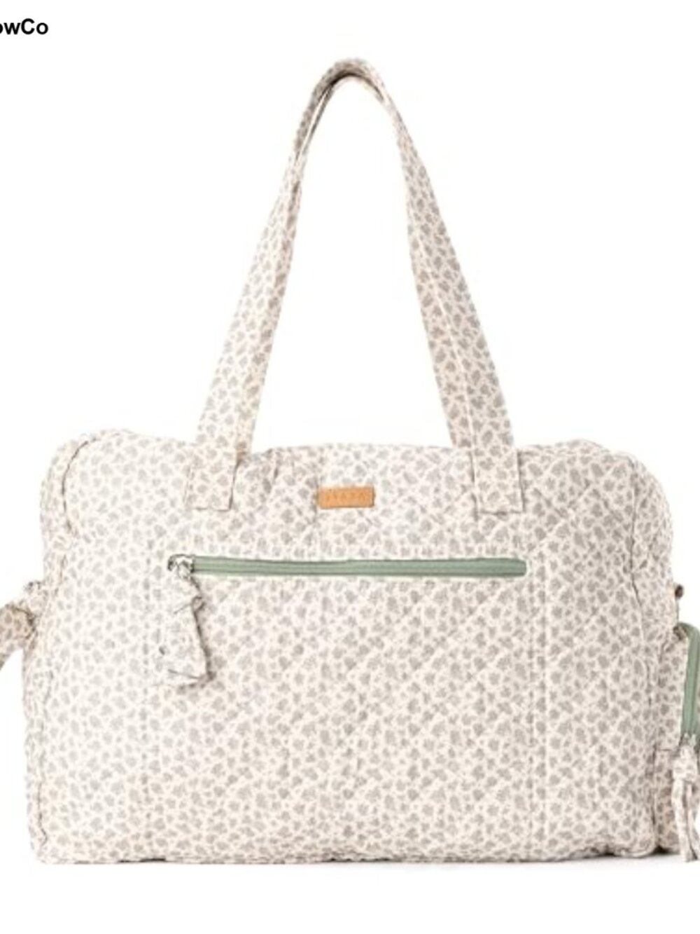 Quilted Cotton Weekender Duffle Travel Bag Hospital Labor Overnight